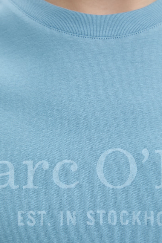 Marc O'Polo T-shirt męski bawełniany 5000012688 niebieski