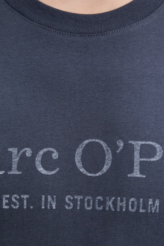 Marc O'Polo T-shirt męski bawełniany 5000012688 granatowy