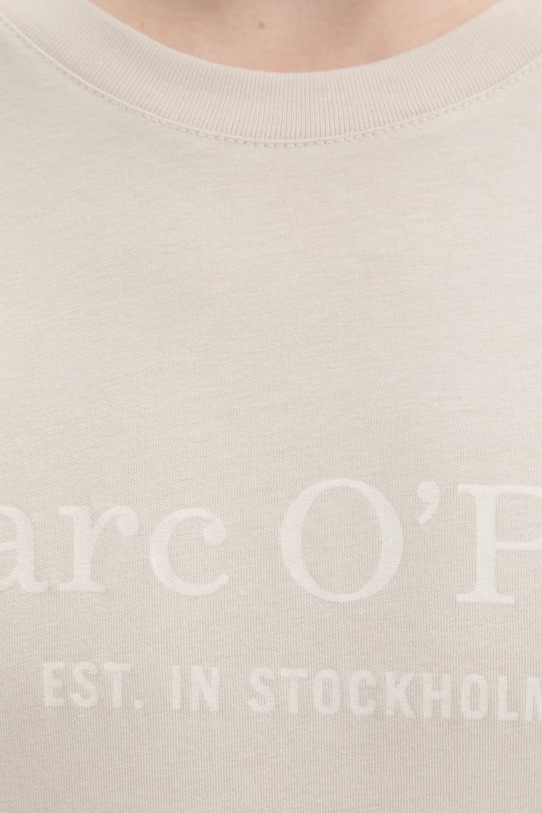 Marc O'Polo T-shirt męski bawełniany 5000012688 beżowy