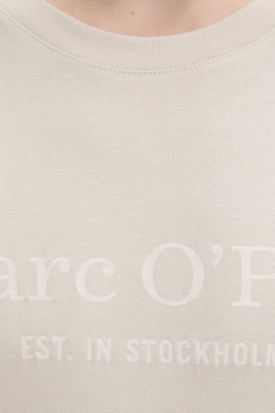 Marc O'Polo T-shirt męski bawełniany 5000012688 beżowy
