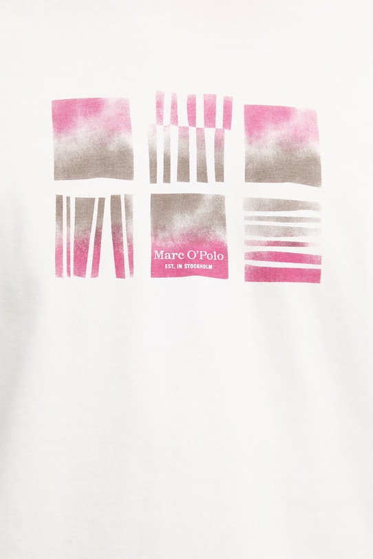 Marc O'Polo T-shirt męski bawełniany 5000012691 beżowy