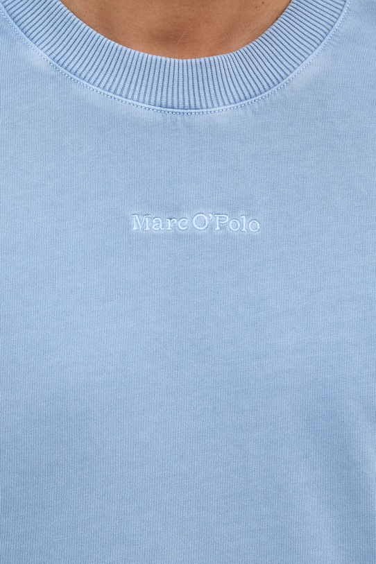 Marc O'Polo t-shirt basic męski bawełniany 5000012698 niebieski