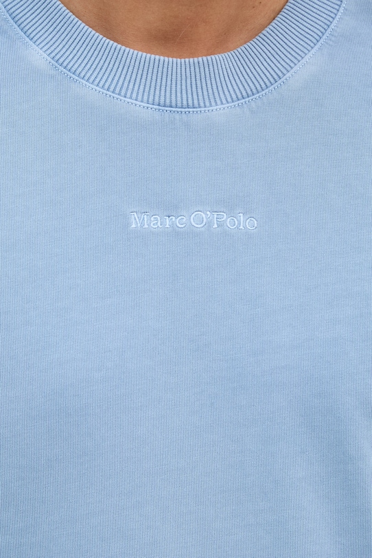 Marc O'Polo t-shirt basic męski bawełniany 5000012698 niebieski