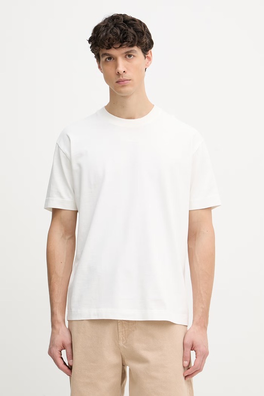 Marc O'Polo T-shirt męski bawełniany biały 5000012719