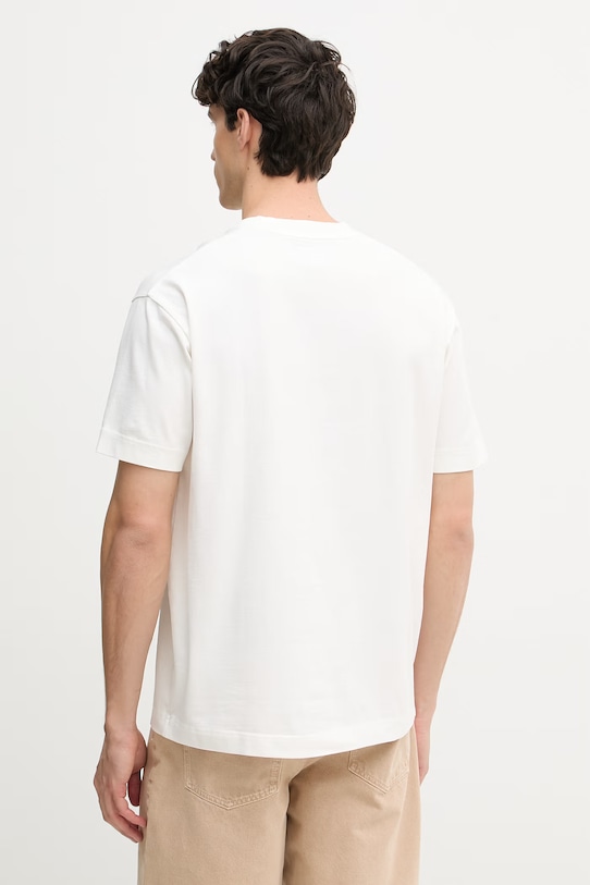 Odzież Marc O'Polo T-shirt męski bawełniany 5000012719 biały