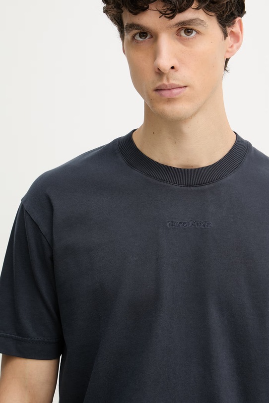 Marc O'Polo T-shirt męski bawełniany granatowy 5000012719