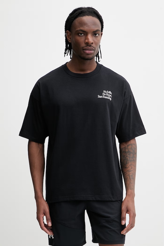 Odzież Asics t-shirt RUNNER MESSAGE 2031F321 czarny