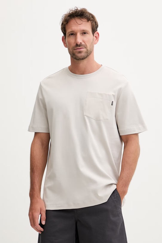 Fusalp t-shirt męski bawełniany TYLERR beżowy H2113