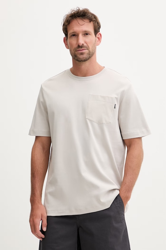 Fusalp t-shirt męski bawełniany TYLERR beżowy H2113