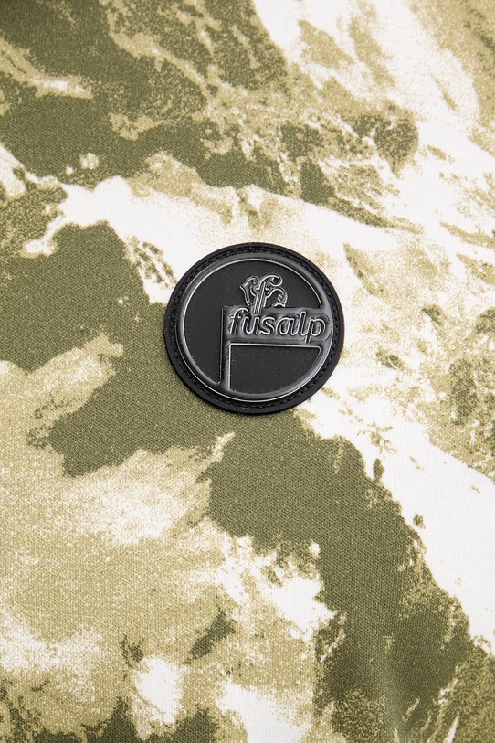 Fusalp t-shirt męski bawełniany TYLO MOUNTAIN J2122 zielony