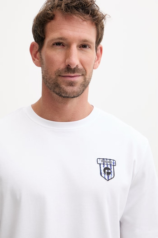 Fusalp t-shirt męski bawełniany TYLO ANIM biały J2123