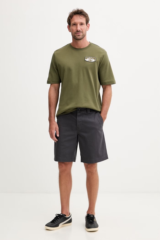 Fusalp t-shirt męski bawełniany TYLO ANIM J2123 zielony SS26