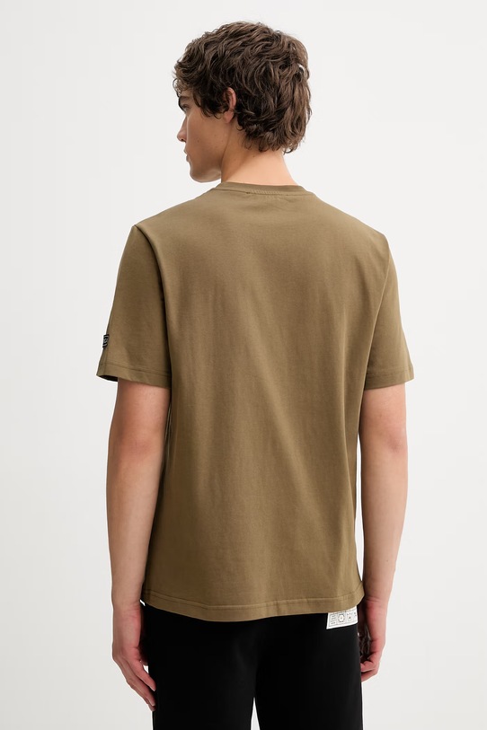 Odzież Iceberg t-shirt bawełniany F027.627A zielony