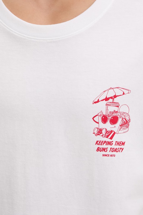 Levi's t-shirt bawełniany SS RELAXED FIT 16143.2462 biały