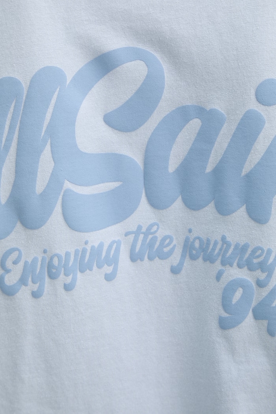 AllSaints t-shirt in cotone ODYSSEY M008PE blu