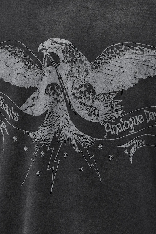 AllSaints t-shirt męski bawełniany AETERNA M010PE czarny