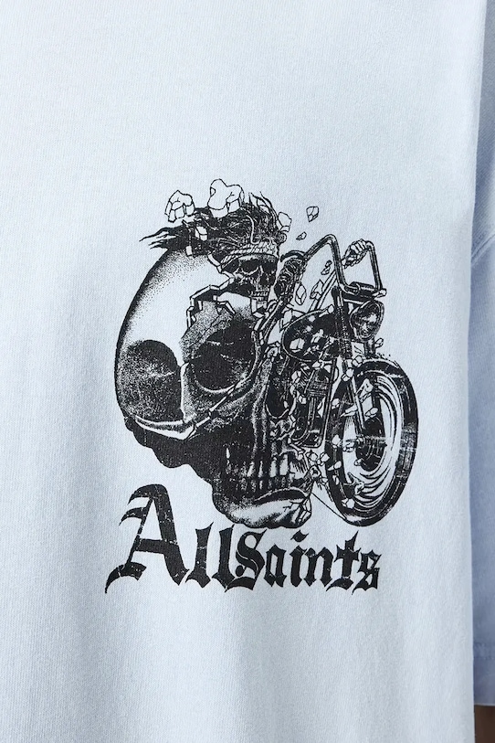 Памучна тениска AllSaints PANHEAD M021PE