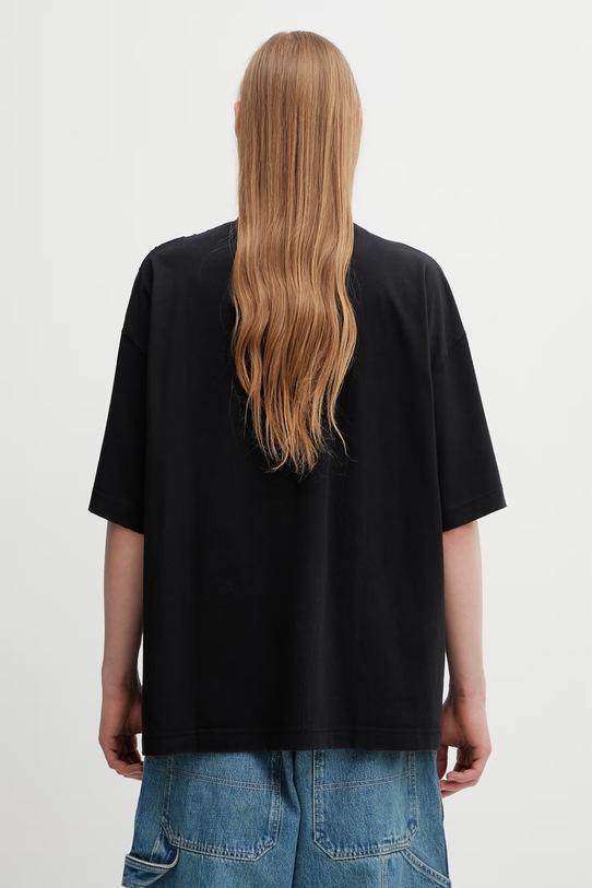 Odzież VETEMENTS t-shirt bawełniany 7 Sins ME76TR196BX czarny