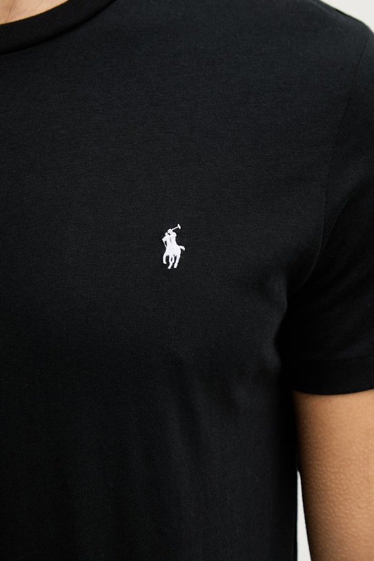 Polo Ralph Lauren t-shirt bawełniany 714844756 czarny