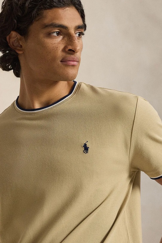 Μπλουζάκι Polo Ralph Lauren μπεζ 710963492