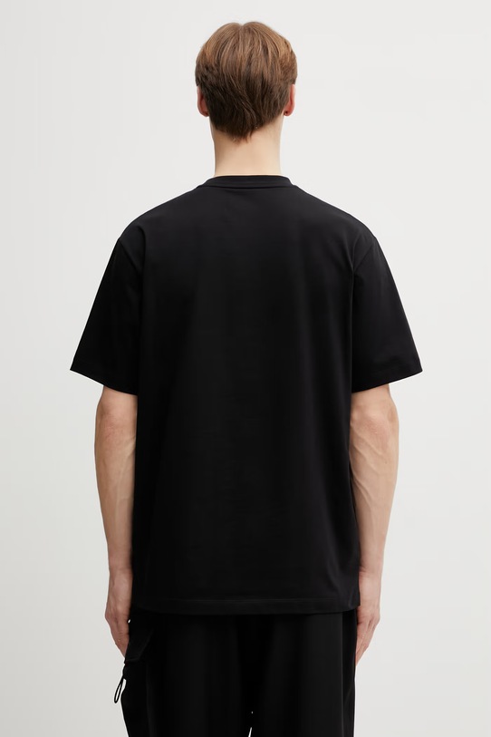 Odzież Y-3 t-shirt bawełniany VER SS TEE KQ9750 czarny