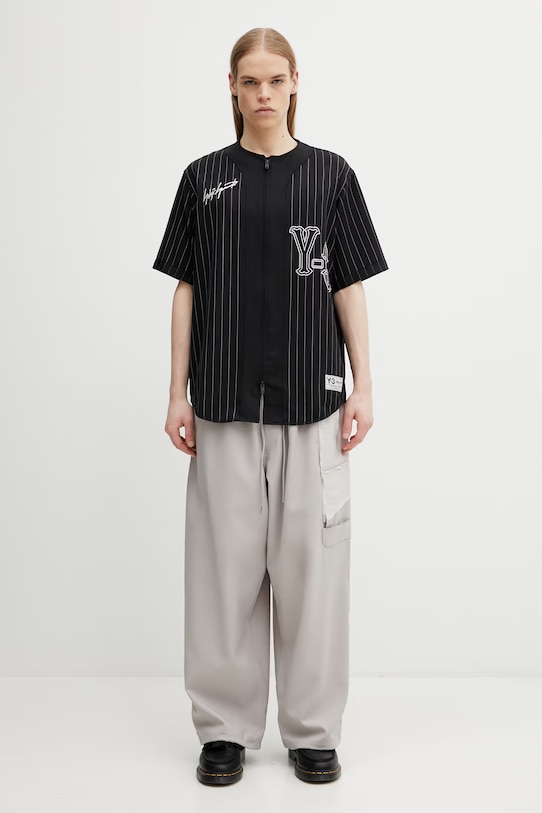 Y-3 koszula z dodatkiem wełny ELITE 5 BSBALL KS7640