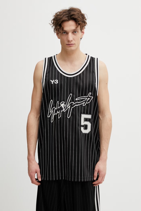 Tričko Y-3 ELITE 5 BBALL J ostatné čierna KS7641