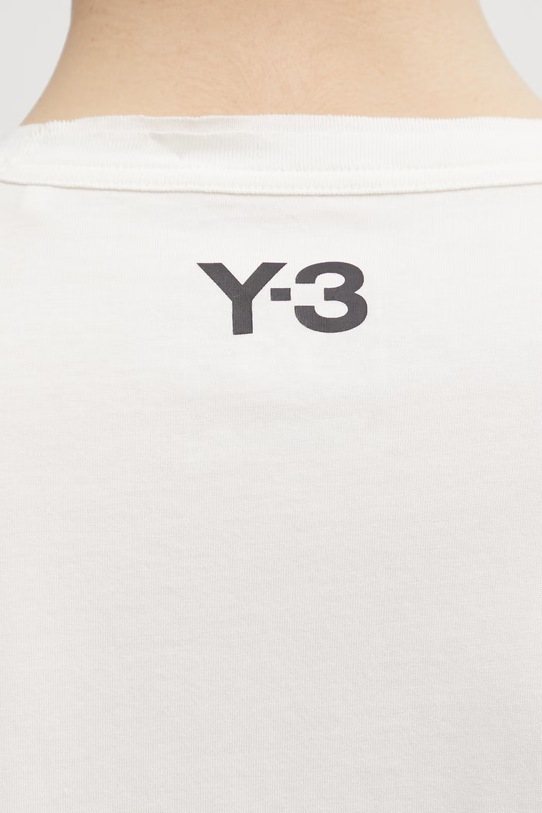Y-3 t-shirt bawełniany RE 3S SS TEE KS9748 beżowy