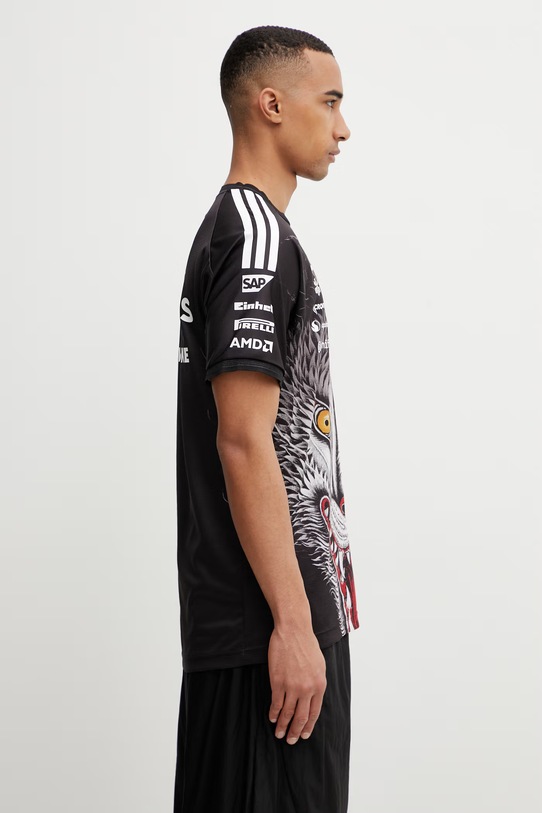 Y-3 x F1 DRVR SS JRS T-shirt męski czarny KT2226