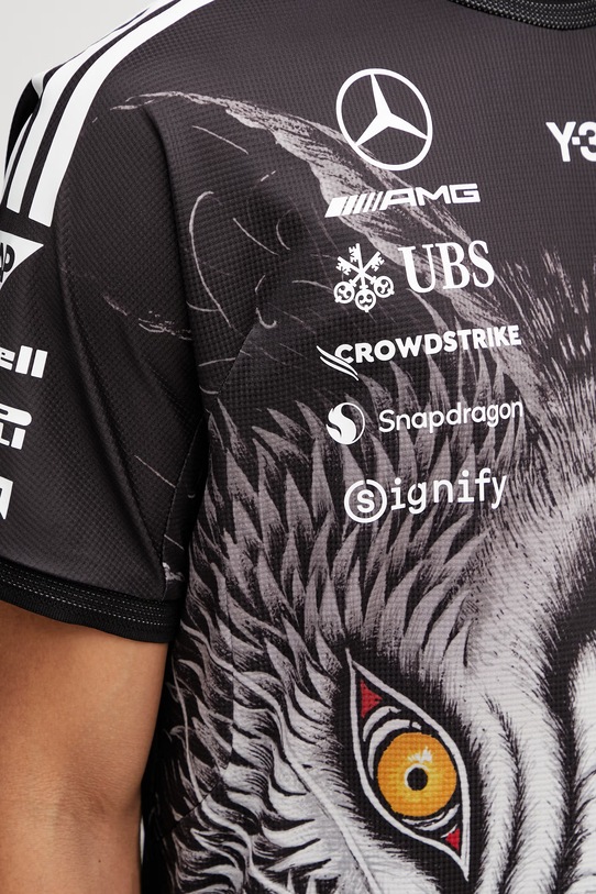 Y-3 x F1 DRVR SS JRS T-shirt męski KT2226 czarny