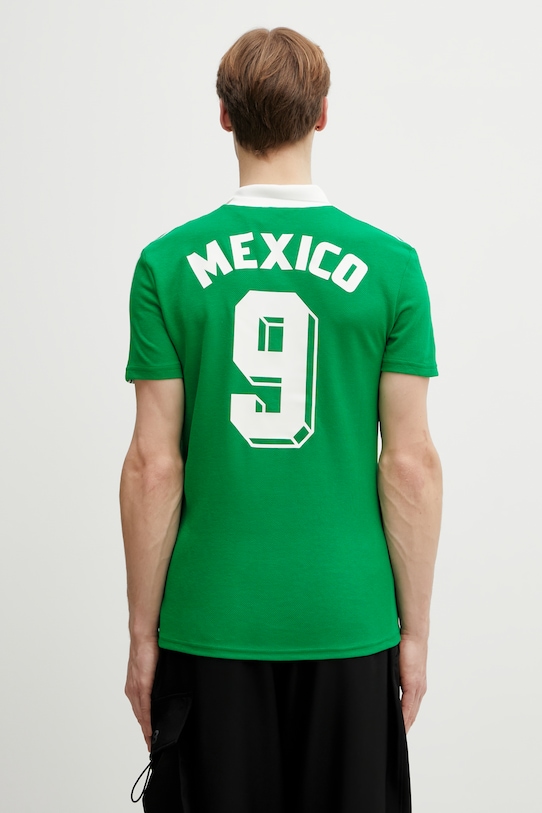 Odzież adidas Performance polo FMF H JSY 86 JN3710 zielony