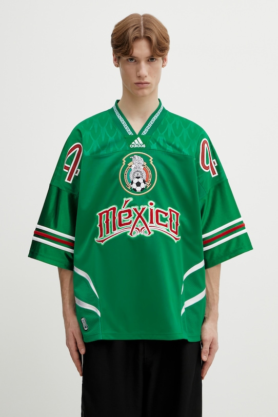 Majica kratkih rukava adidas Originals JSY relaxed zelena KD5986