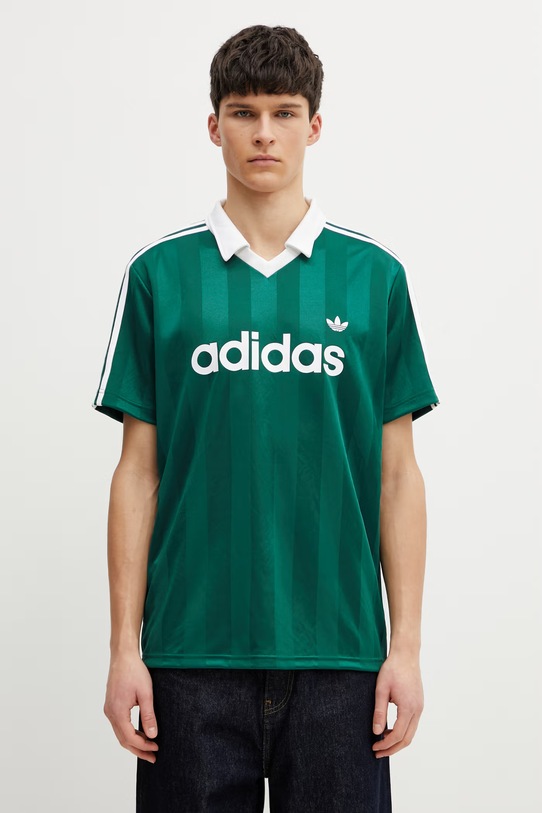 adidas Originals polo JSY pozostałe zielony KE3582