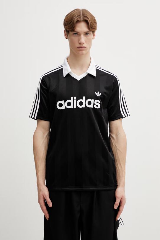 adidas Originals t-shirt JSY nadruk czarny KE3584