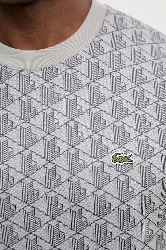 Lacoste t-shirt szary TH1197