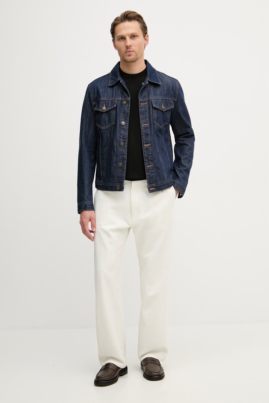 Lacoste T-shirt męski bawełniany TH1433 czarny SS26