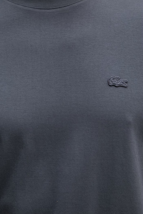 Lacoste T-shirt basic męski bawełniany TH5931 szary