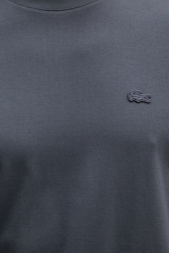 Lacoste T-shirt basic męski bawełniany TH5931 szary