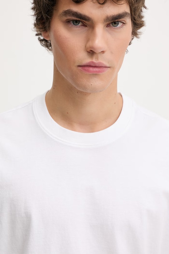 Levi's t-shirt bawełniany BOXY SS biały 0049F.0001