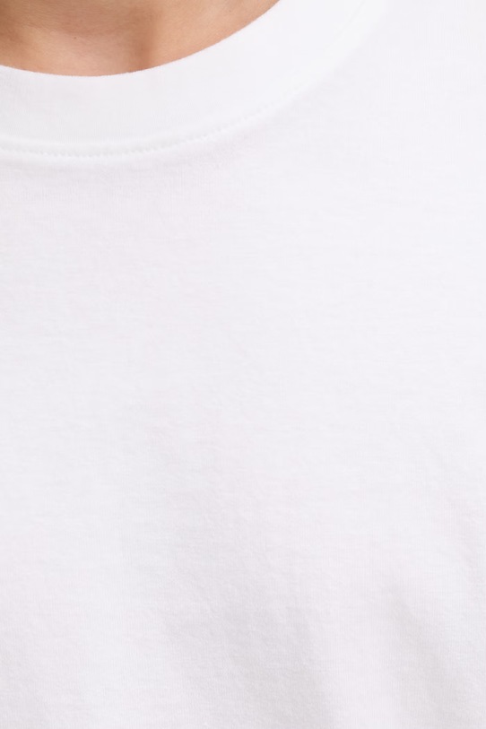 Levi's t-shirt bawełniany BOXY SS 0049F.0001 biały