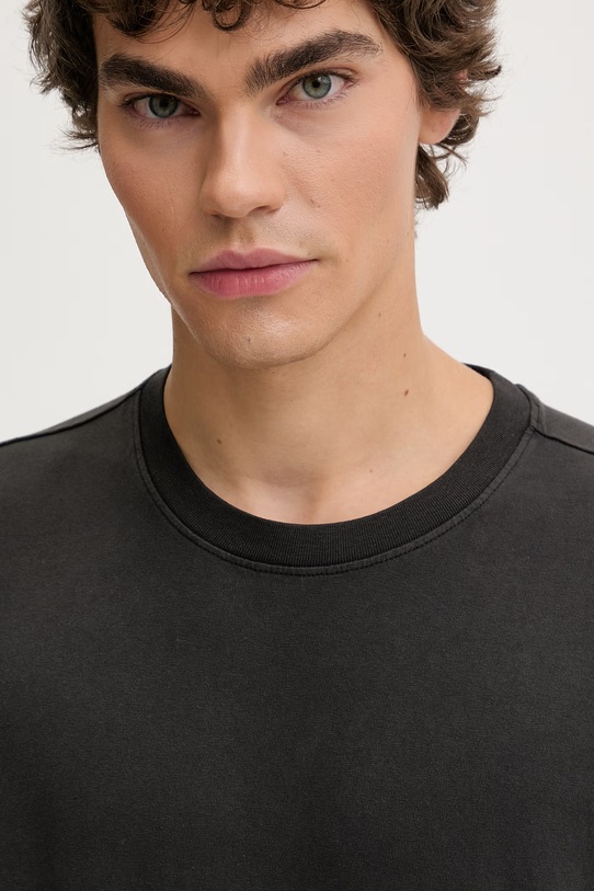 Levi's t-shirt bawełniany BOXY SS szary 0049F.0025