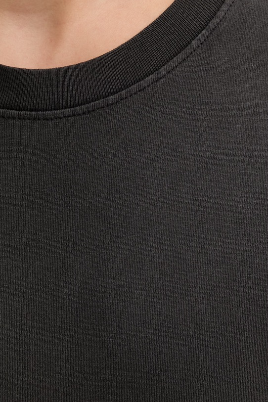 Levi's t-shirt bawełniany BOXY SS 0049F.0025 szary