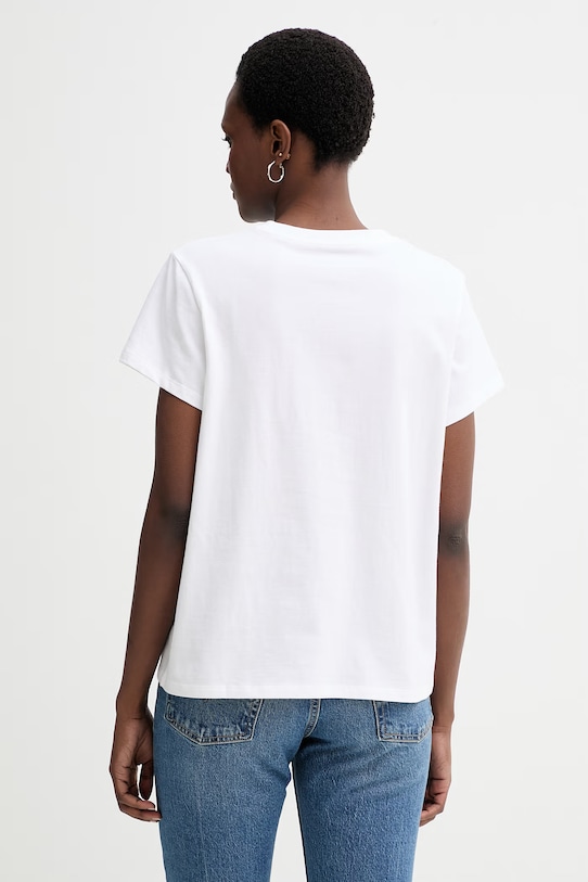 Odzież Levi's t-shirt bawełniany THE PERFECT 17369.3432 biały