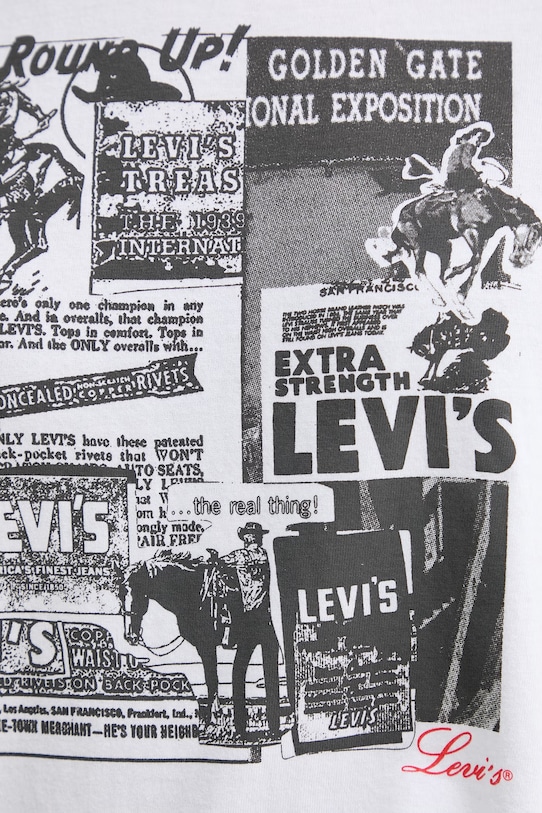 Levi's t-shirt bawełniany THE PERFECT 17369.3432 biały