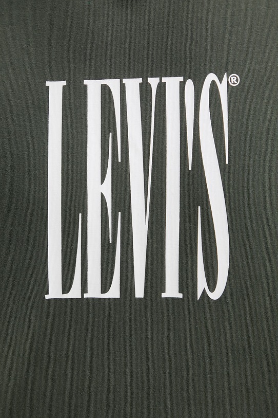 Levi's t-shirt bawełniany VINTAGE FIT GRAPHIC 87373.0395 zielony