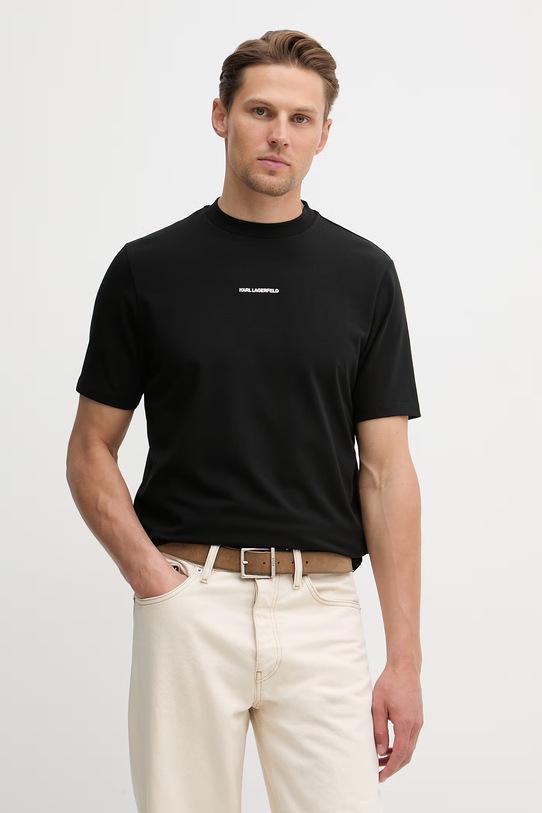 Odzież Karl Lagerfeld t-shirt 562221.755040 czarny