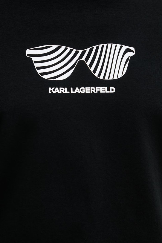 Tričko Karl Lagerfeld 562221.755131 čierna