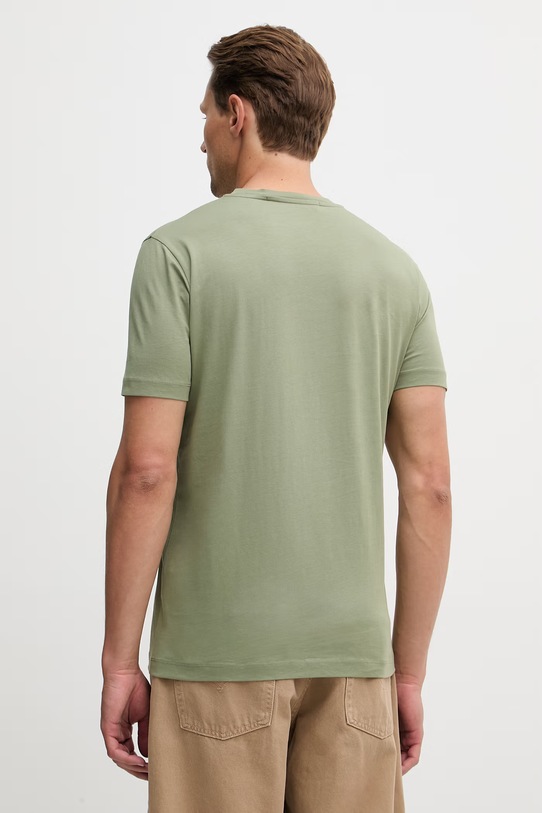 Oblečenie Bavlnené tričko Karl Lagerfeld 562242.755060 zelená