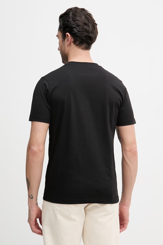 Îmbrăcăminte Karl Lagerfeld tricou din bumbac 562242.755060 negru