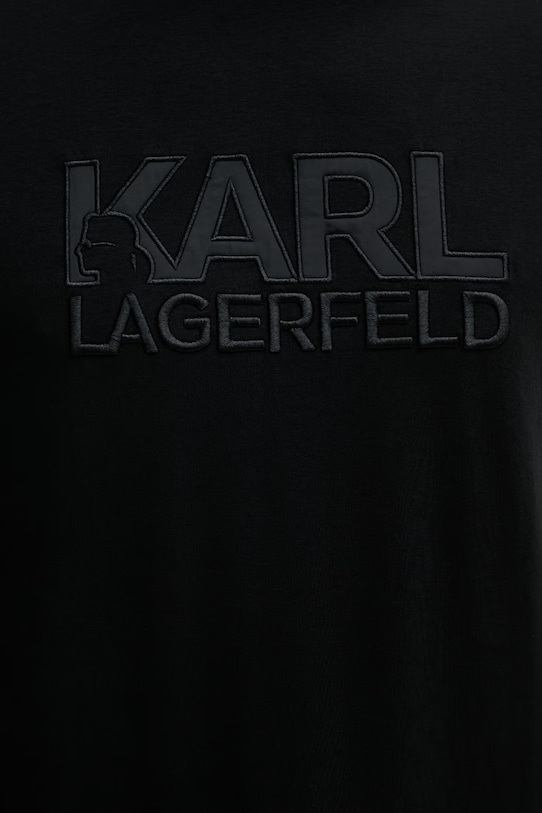 Tričko Karl Lagerfeld 562221.755035 čierna